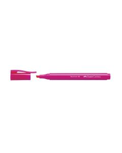 ROTULADOR FLUOR FABER CASTELL TEXTLINER 38 ROSA CAJA 10UD