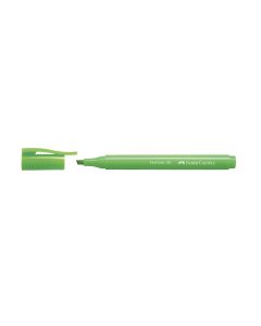 ROTULADOR FLUOR FABER CASTELL TEXTLINER 38 VERDE CAJA 10UD