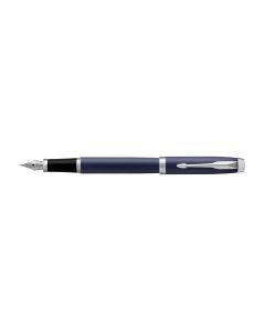 PLUMA PARKER IM AZUL MATE CT PLUMIN FINO