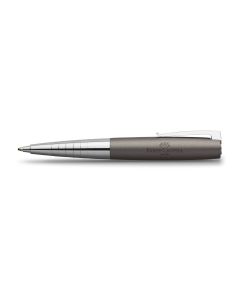 BOLIGRAFO FABER CASTELL LOOM GRIS METALICO