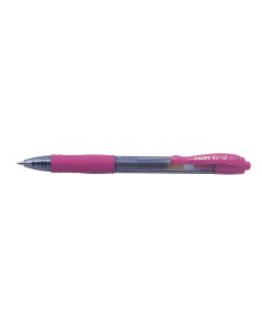 BOLIGRAFO PILOT G2 ROSA CAJA 12UD