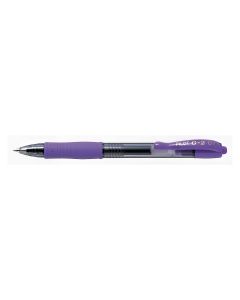 BOLIGRAFO PILOT G2 VIOLETA CAJA 12UD