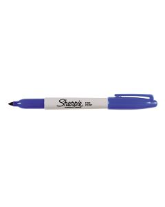 ROTULADOR PERMANENTE SHARPIE FINE PUNTA REDONDA AZUL CAJA 12UD