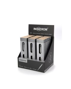 BOLIGRAFO INOXCROM INOX 70 CROMO EXPOSITOR 12UD
