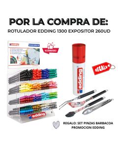 ROTULADOR EDDING 1300 EXPOSITOR 260UD