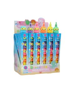 ROTULADOR FLUOR ROYMART KAWAII PULPITOS SET 5UD