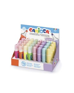 ROTULADOR FLUOR CARIOCA MEMOLIGHT PASTEL+CLASSIC EXPOSITOR 32UD