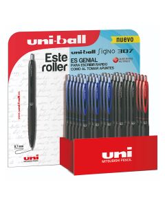 ROLLER UNI SIGNO RT UMN-307 0,7MM EXPOSITOR 36UD