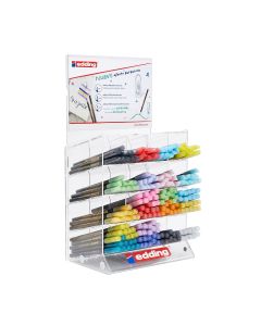 ROTULADOR EDDING 1200/1340 GLITTER GAMA COMPLETA EXPOSITOR 210UD