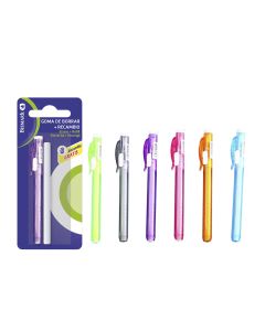 PORTAGOMAS BISMARK RETRACTIL + RECAMBIO BLISTER 1UD