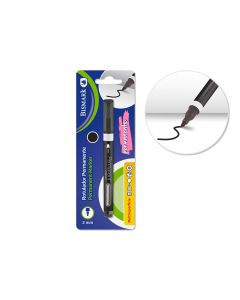 ROTULADOR PERMANENTE BISMARK 2MM PUNTA REDONDA NEGRO