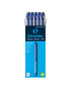 BOLIGRAFO SCHNEIDER BASIC XB AZUL CAJA 10UD