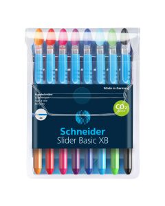 BOLIGRAFO SCHNEIDER BASIC XB 8 COLORES SURTIDOS