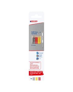 MINAS EDDING 8881 CARPINTERO 2,8MM COLORES BLISTER 6 MINAS