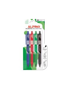 BOLIGRAFO ALPINO DOT SURTIDO BLISTER 4UD