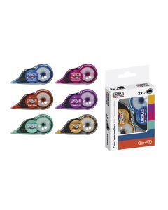 CORRECTOR CINTA INGRAF MEDITERRANEO 5MMX12M CAJA 2UD