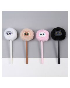 BOLIGAFO ALEX BOG POM POM KITTY HEAD EXPOSITOR 16UD