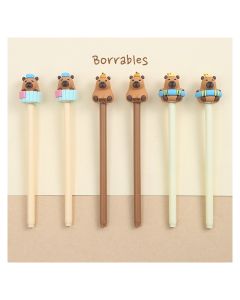 BOLIGRAFO BORRABLE ALEX BOG GEL CAPYBARA EXPOSITOR 36UD