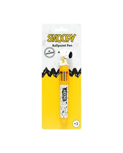 BOLIGRAFO ERIK 10 COLORES 3D SNOOPY LAZY DAYS