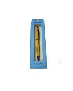 BOLIGRAFO MOLIN METALICO TECKNO AMARILLO