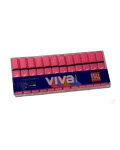 ROTULADOR FLUOR MOLIN VIVA RTF240 ROSA BLISTER 12UD