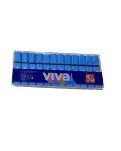 ROTULADOR FLUOR MOLIN VIVA RTF240 AZUL BLISTER 12UD