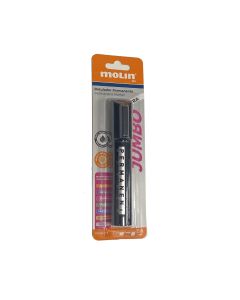 ROTULADOR PERMANENTE MOLIN JUMBO RTP260 PUNTA REDONDA NEGRO