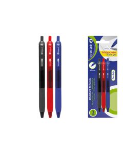 BOLIGRAFO BISMARK GEL GRIP LARGE 0,7 MM 3 COLORES