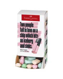ROTULADOR FLUOR FABER CASTELL TEXTLINER 46 PASTEL EXPOSITOR 60UD