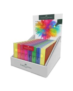 ROTULADOR FLUOR FABER CASTELL TEXTLINER 46 TRANSPARENTE 8 COLORES EXPOSITOR 10+1UD