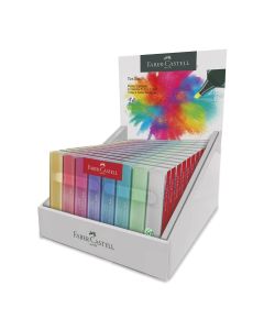 ROTULADOR FLUOR FABER CASTELL TEXTLINER 46 PASTEL 8 COLORES EXPOSITOR 10+1UD
