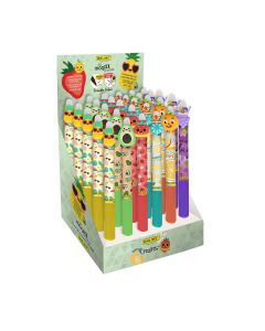 BOLIGRAFO BORRABLE MAGIXX FRUTAS DIVERTIDAS EXPOSITOR 30UD