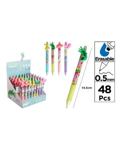 BOLIGRAFO BORRABLE MP ANIMALES EXPOSITOR 48UD