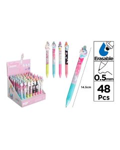 BOLIGRAFO BORRABLE MP UNICORNIOS EXPOSITOR 48UD
