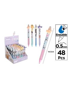 BOLIGRAFO BORRABLE MP GATOS EXPOSITOR 48UD