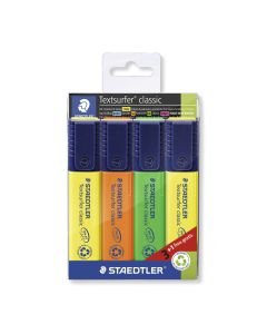 ROTULADOR FLUOR STAEDTLER 364 3 COLORES + 1 GRATIS