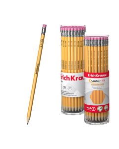 LAPIZ GRAFITO ERICH KRAUSE HB CON GOMA AMBER BOTE 42UD