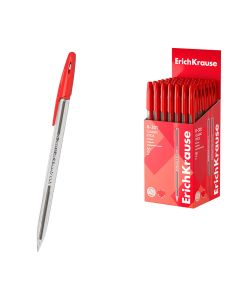 BOLIGRAFO ERICH KRAUSE R-301 CLASSIC STICK 1,0 ROJO CAJA 50UD
