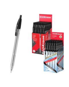 BOLIGRAFO ERICH KRAUSE R-301 MATIC CLASSIC 1,0 NEGRO CAJA 50UD