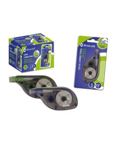 CORRECTOR CINTA BISMARK LATERAL 5MMX12M CAJA 24UD