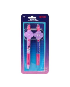 BOLIGRAFO BORRABLE SAFTA K-POP DEMON HUNTERS STATIONERY BLISTER 2UD