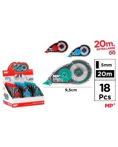 CORRECTOR CINTA MP PA457S 5MMX20M EXPOSITOR 18UD