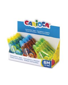 CORRECTOR CINTA CARIOCA 5MMX8M EXPOSITOR 12UD