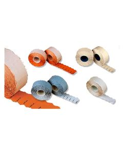 ROLLO ETIQUETADORA PRYSE 26X12 FLUOR PAQUETE 8+2UD