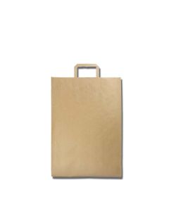 BOLSA PAPEL CELORAMA PLANA CON ASAS HAWANA 25X10X36 PAQUETE 100UD