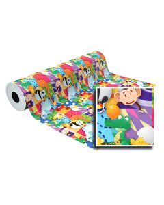 PAPEL REGALO BASIKA BOBINA 62CM INFANTIL IN1304-A 4KG