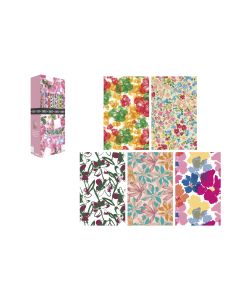 PAPEL REGALO BASIKA ROLLO FLOWERS 0'70X2M CAJA 50UD