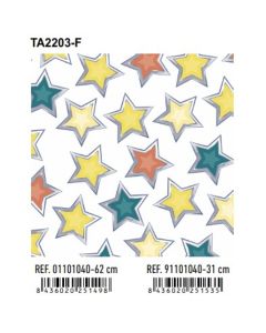 PAPEL REGALO BASIKA BOBINA 62CM TA2203-F 4KG