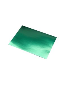 CARTULINA METALIZADA MARGOK 50X65 220G VERDE PAQUETE 10UD