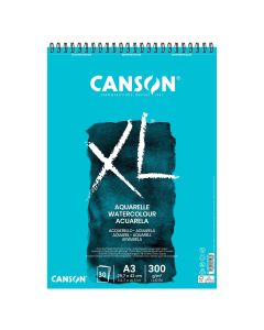 BLOC ACUARELA CANSON XL ESPIRAL MICROPERFORADO A3 300G 30H